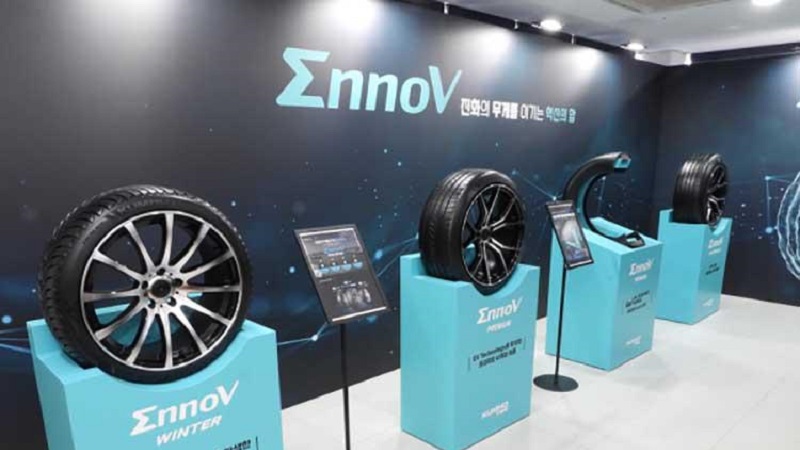 Kumho представила новую линейку электромобильных шин EnnoV